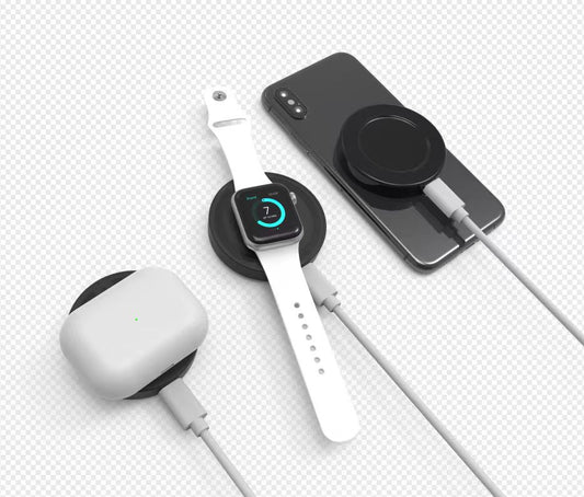 Round Multi-Function Wireless Charger (BOGO)