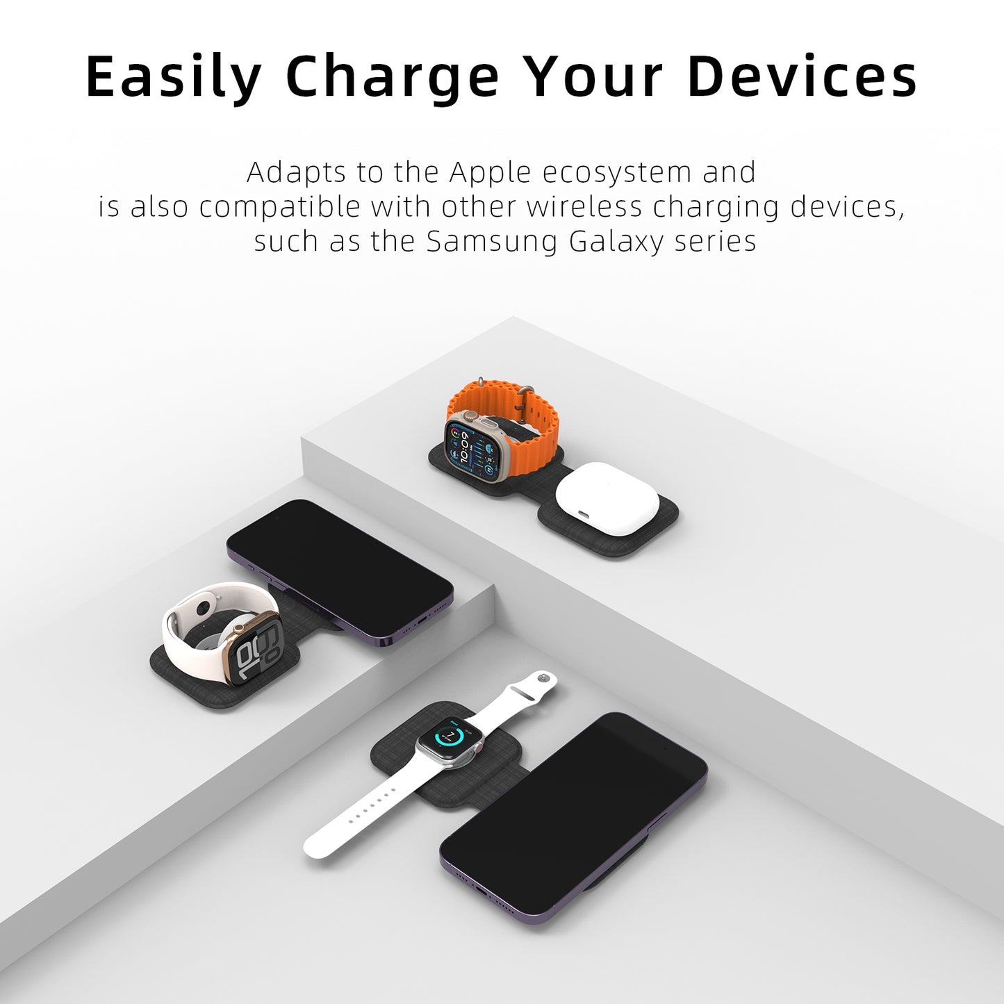 2 in 1 Multi-functional Wireless Charger