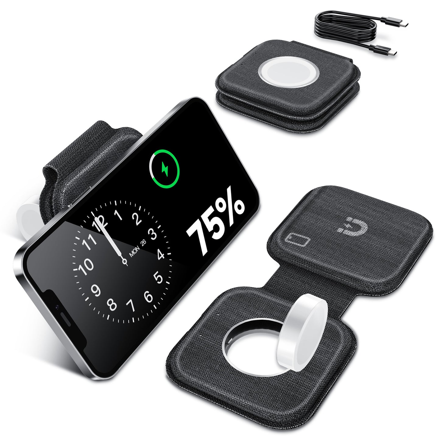 2 in 1 Multi-functional Wireless Charger