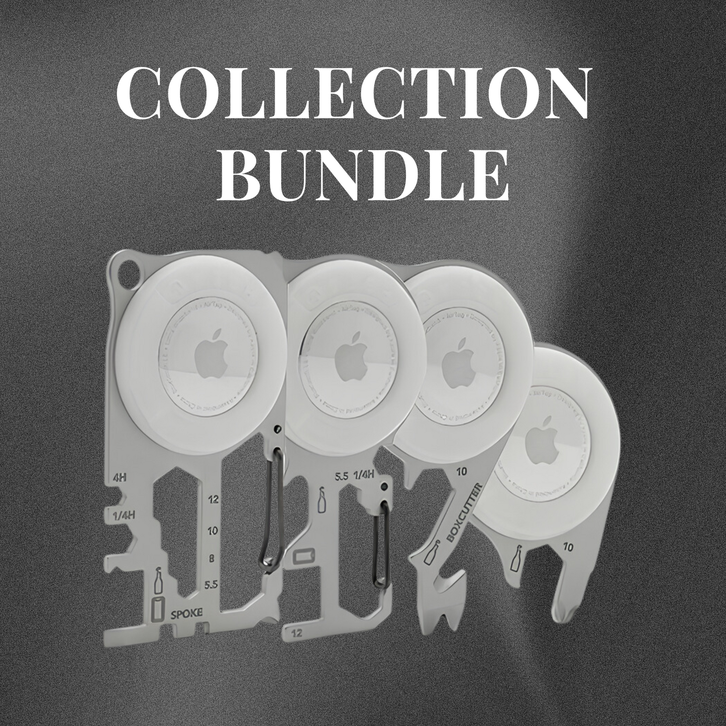 Airtag Multitool - Collector Set (Silver Finish)