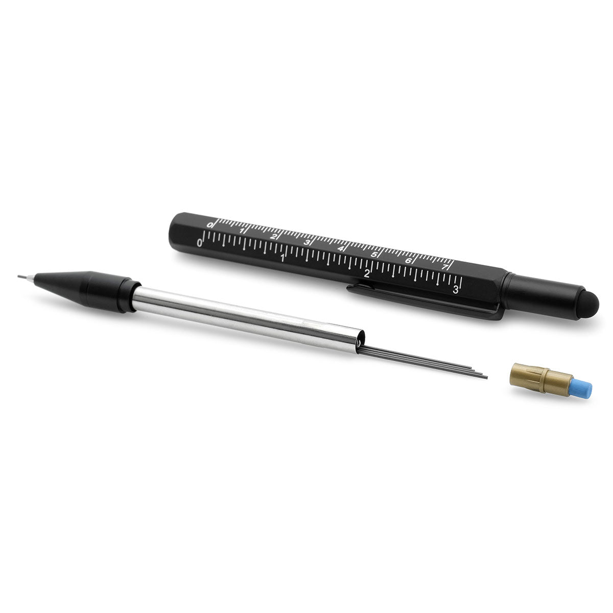 Multitool Pencil 5-in-1 Stylus - Black - ATECH