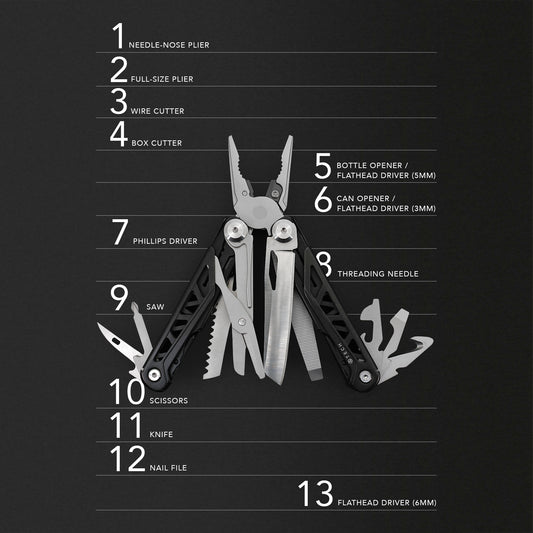 ATECH Multitool 13-in-1 Heavy Duty