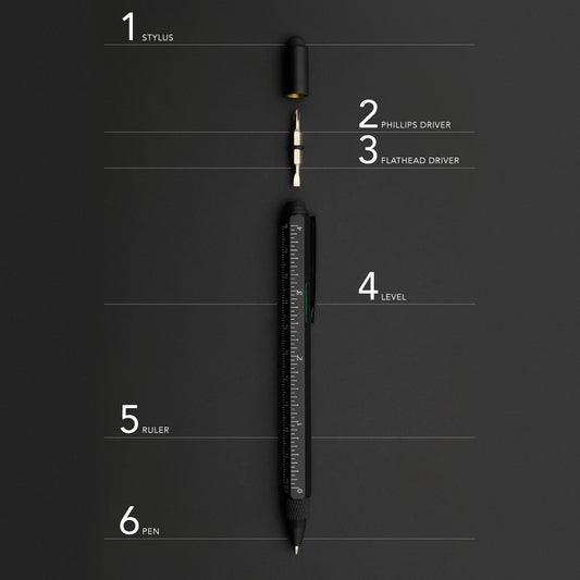 Multitool Pen 6-in-1 Level - ATECH