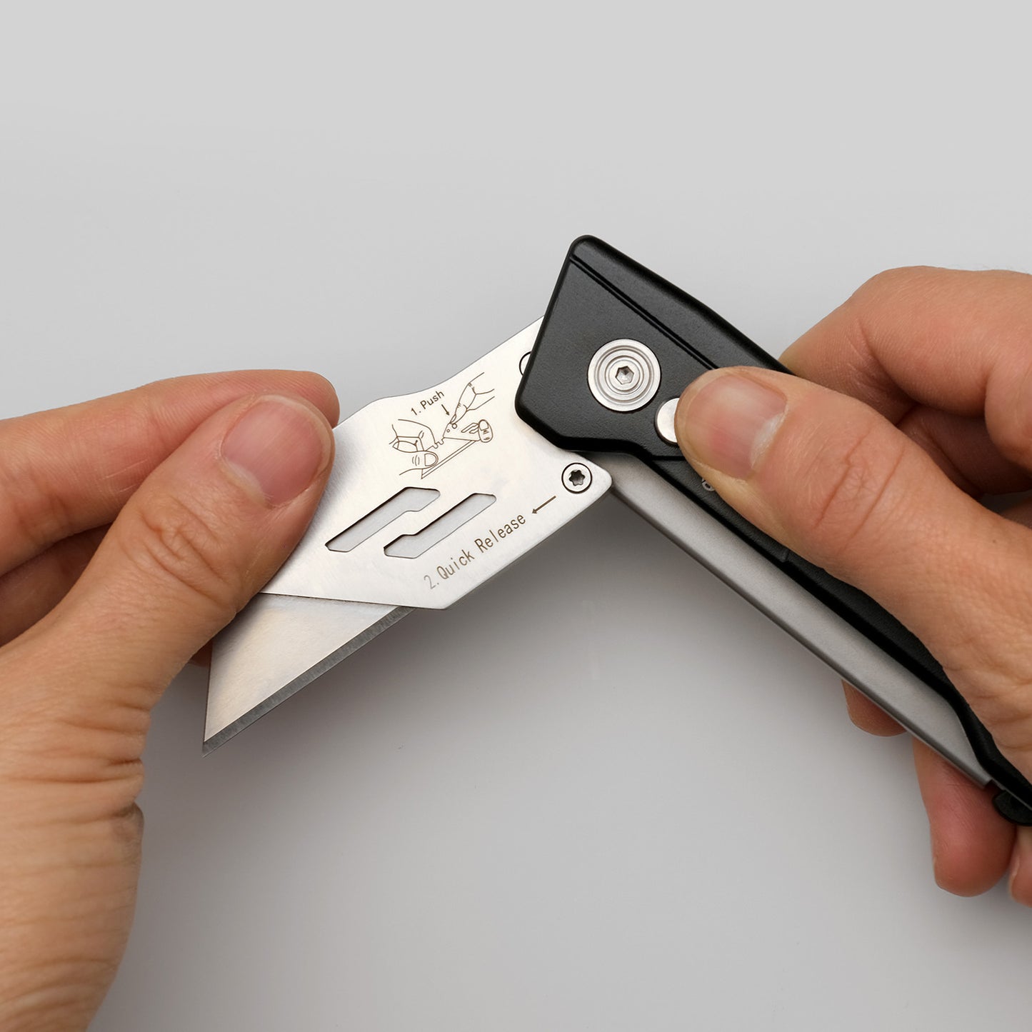 ATECH EDC Utility Knife with Blade Storage