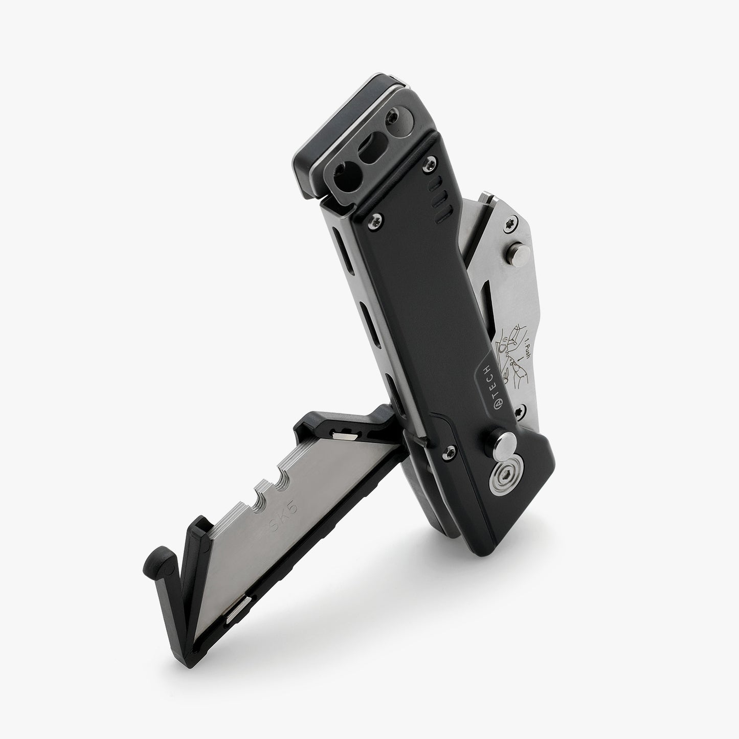 ATECH EDC Utility Knife with Blade Storage