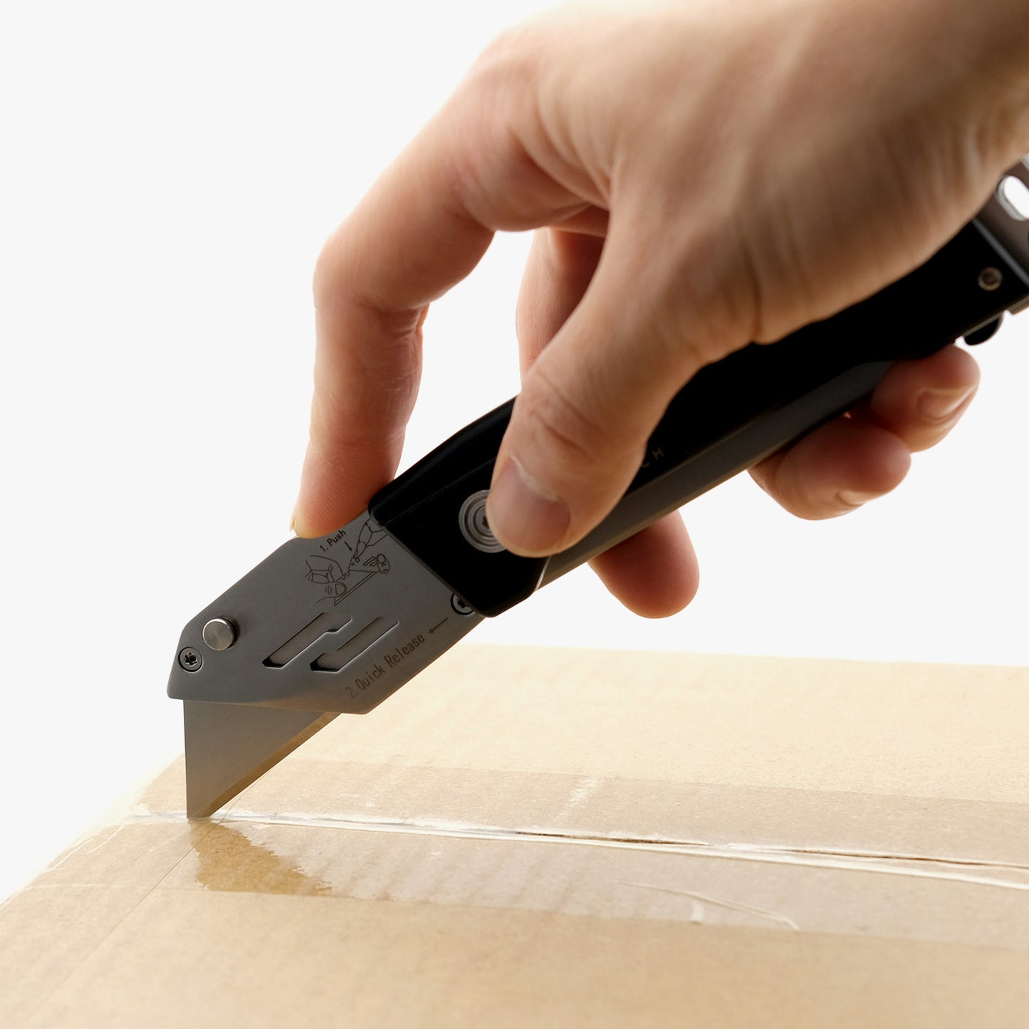 ATECH EDC Utility Knife with Blade Storage
