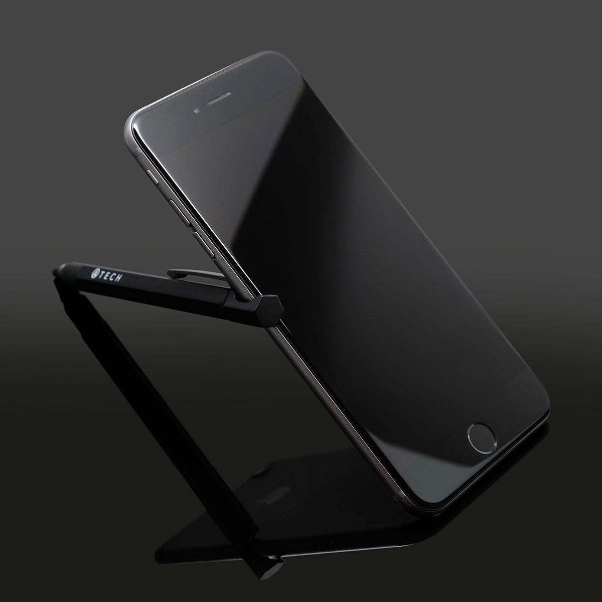 Multitool Pen 7-in-1 Phone Stand - Black - ATECH
