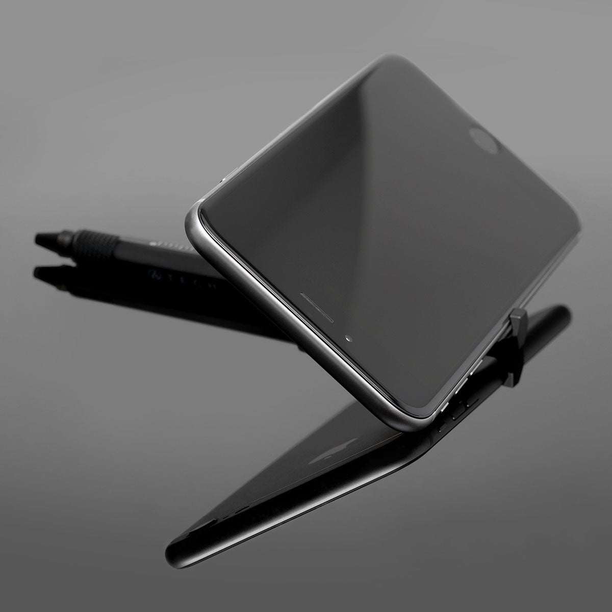 Multitool Pen 7-in-1 Phone Stand - Black - ATECH