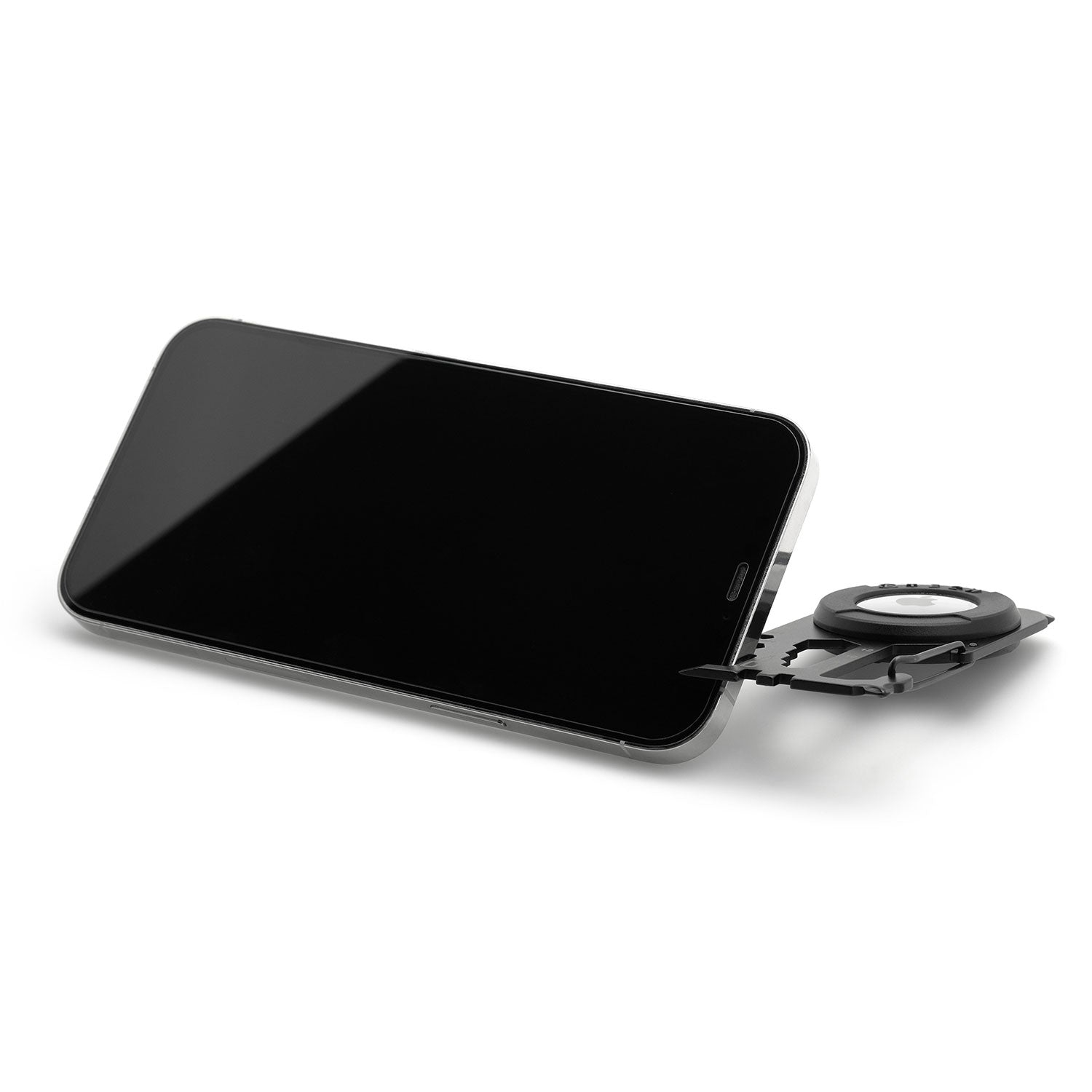 ATECH AirTag Multitool 10-in-1 Keychain Carabiner Phone Holder Bottle Opener Phillips Screwdriver Flathead Driver Hex Wrench Spoke Bicycle Tools