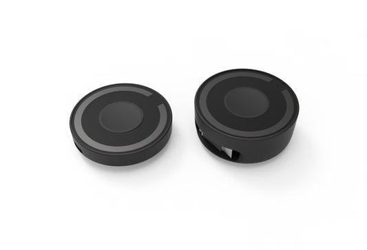 3 In 1 Magnetic Wireless Charger with Built-In Cable [Black]