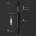 Multitool Pencil 5-in-1 Stylus - Black - ATECH