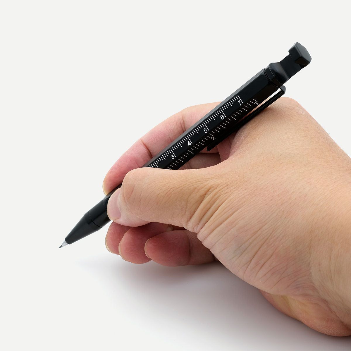 Multitool Pencil 4-in-1 Phone Stand - Black - ATECH