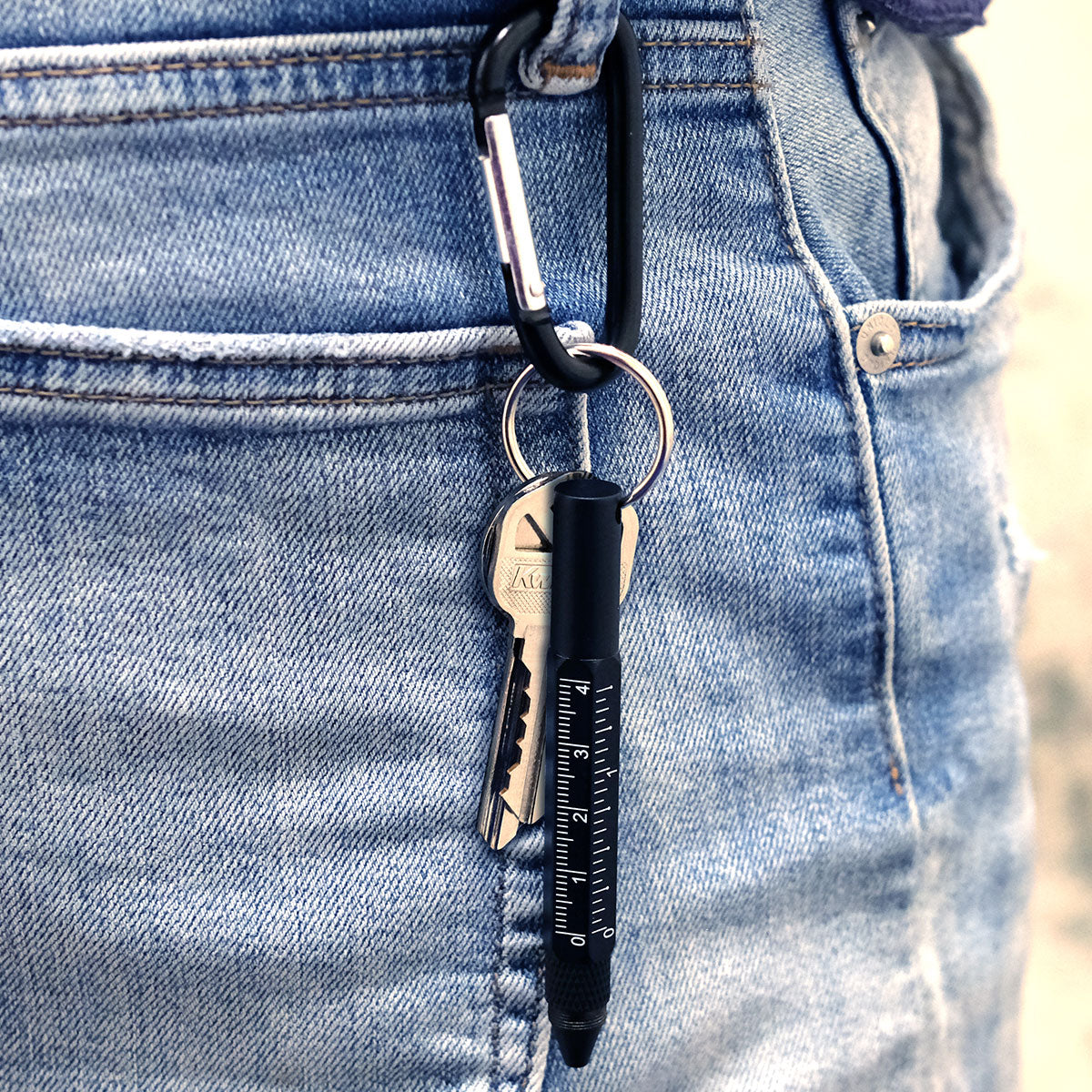 Multitool Pen 5-in-1 Keychain - ATECH