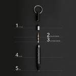 Multitool Pen 5-in-1 Keychain - ATECH