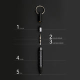 Multitool Pen 5-in-1 Keychain - ATECH