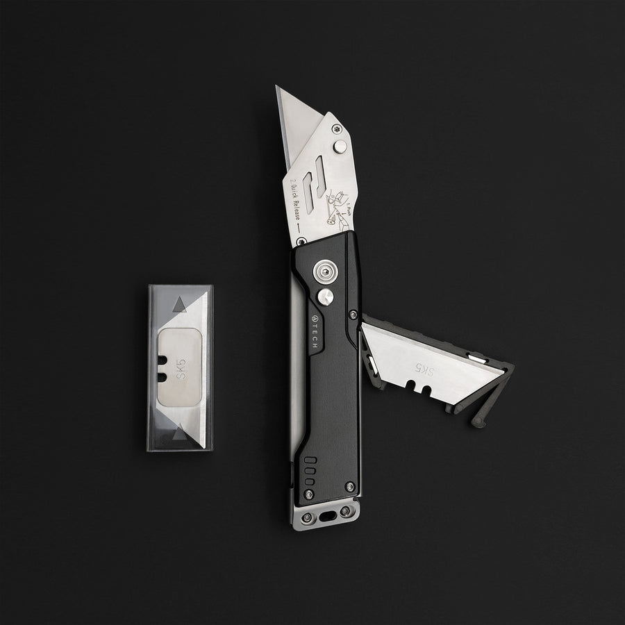 ATECH EDC Utility Knife with Blade Storage