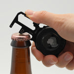 ATECH AirTag Multitool 7-in-1 Keychain Bottle Opener Hex Wrench Phone Stand Carabiner Bicycle Tools